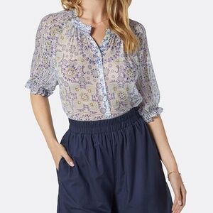Joie Women's Moneta Top - 100% silk, size Small